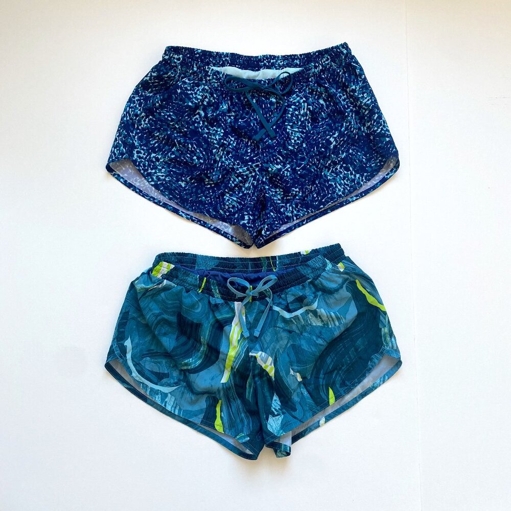 Bundle of 2 Old Navy Go Dry Run Shorts, Size Small, Lined, 2.5'' inseam